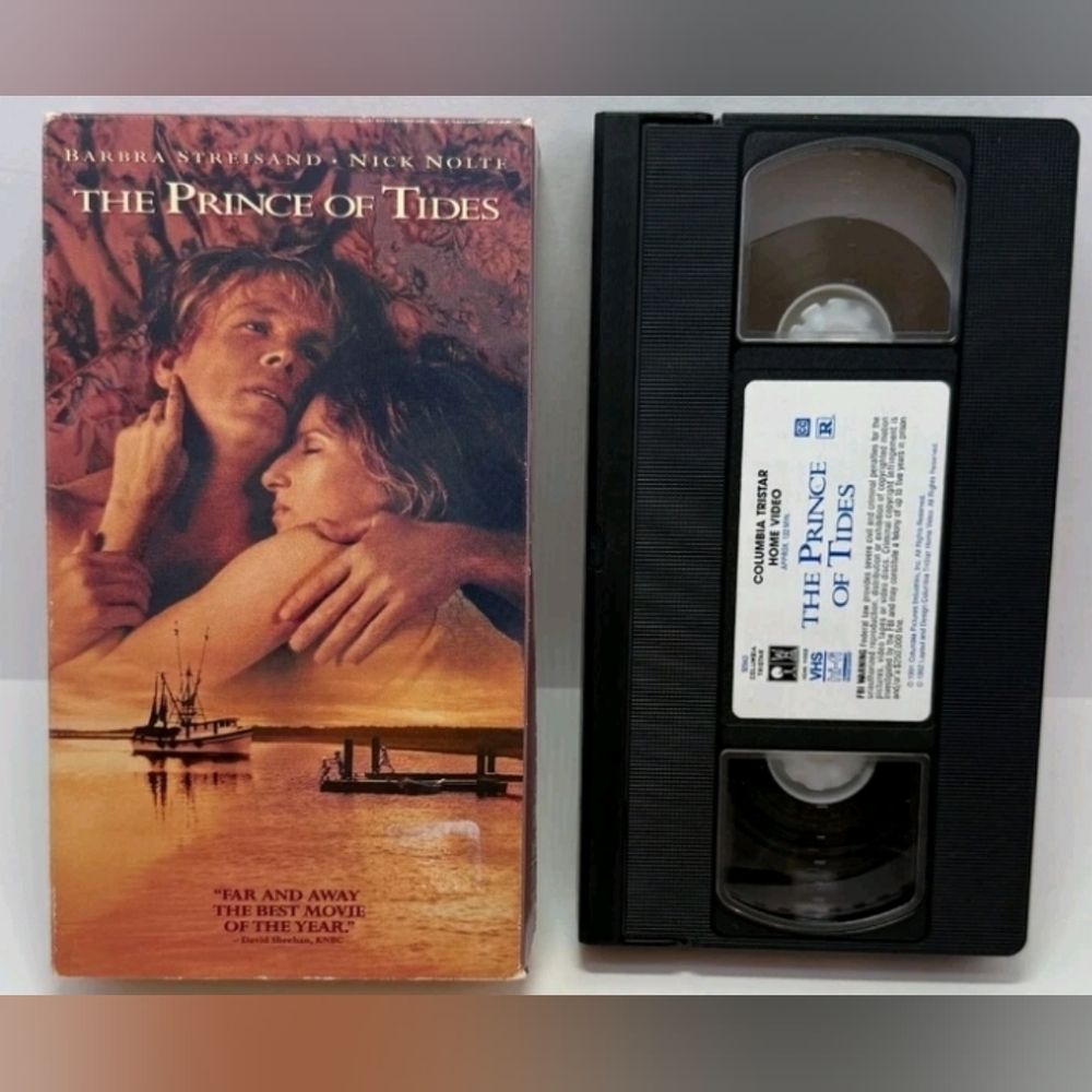 The Prince Of Tides - VHS Tape 1992 Vintage - Barbara Streisand, Nick Nolte